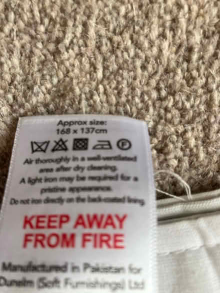 Photo of free Two pairs of Dunelm curtains (Beauchief S8) #4