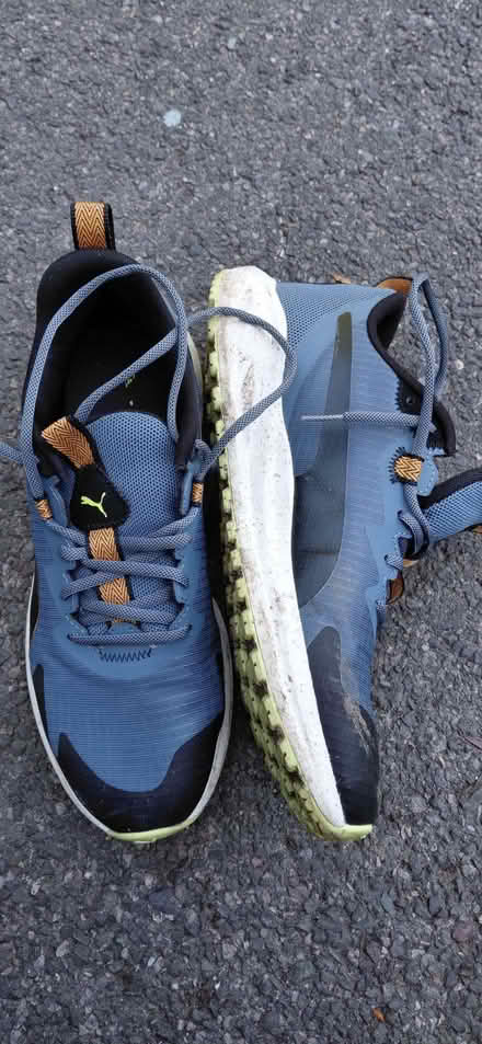 Photo of free Blue Puma Trainers - Size 9 (Crosspool S10) #4