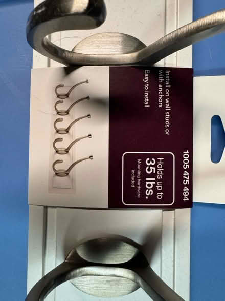 Photo of free Coat hook rail (Downers Grove - South) #3