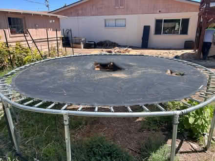 Photo of free Old trampoline (not functioning (16th st & Baseline) #1
