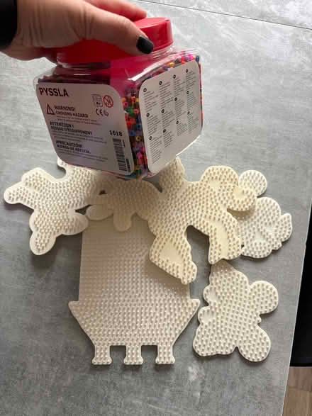 Photo of free Kinetic sand, Hama beads, A4 felt (Pollokshields G41 4EE) #3