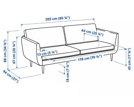 Photo of free ikea couch (8th st btwn E & F NE) #3