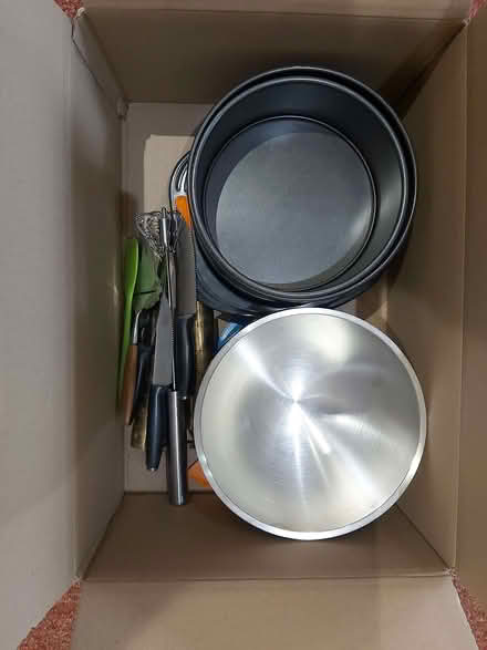 Photo of free kitchen items - cake tins etc (Bishops Wood ST19) #1