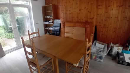 Photo of free Extendable table & four chairs (Didsbury) #1
