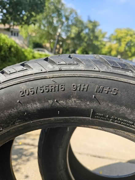 Photo of free 2-Tires 205/55R16 (171st & Central Tinley Park) #1
