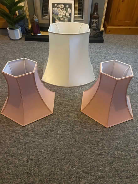 Photo of free Large table lamp shades (Southdown) #1