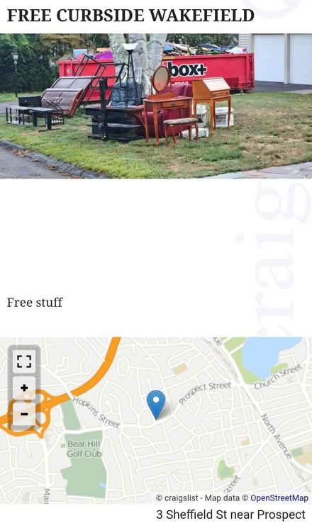 Photo of free Curb Alert: misc Furniture (Duren Ave) #2
