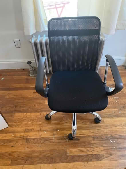 Photo of free Office chair and wooden table (Watertown) #1