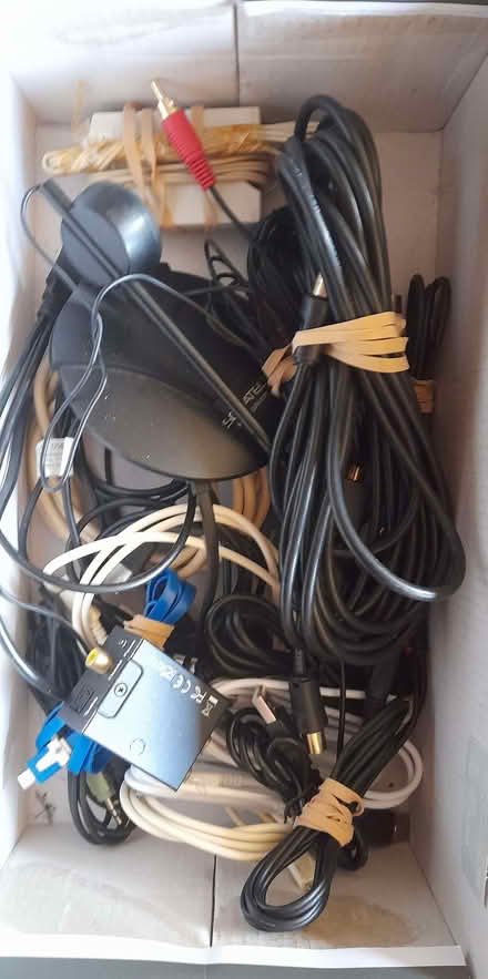 Photo of free Mixed lot of computer and audio accessorie,cables etc. (Central Blackburn BB1) #1