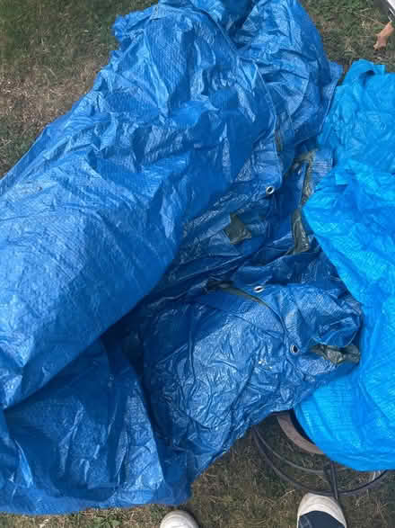 Photo of free Tarpaulin differing sizes (CH61) #1