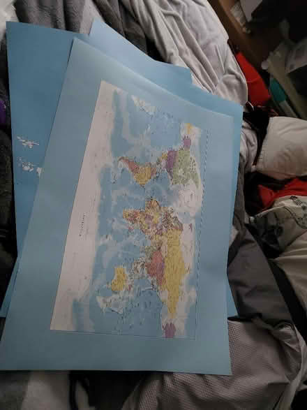 Photo of free A1 size (I think) map posters (Old Town SG1) #3