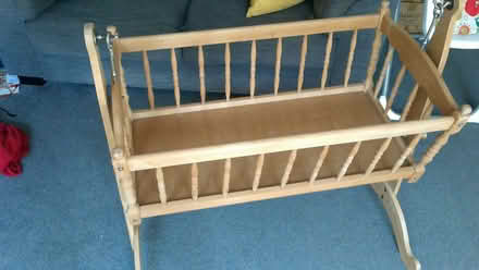 Photo of free Wooden Swinging Crib (Carterton OX18) #2