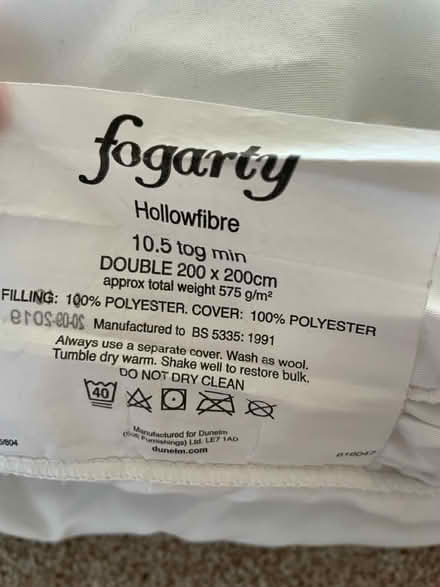 Photo of free Double duvet (Hayle) #2