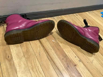 Photo of free Magenta Doc Martens (mens size 10) (East Village) #3