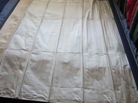 Photo of free 1 pair (2) Roman Blinds Blue Detachable Dry Cleanable (Canonbury N1) #4
