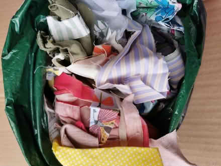 Photo of free Scrap fabric. 2 boxes. Great craft resource. (Leighton Buzzard LU7) #2