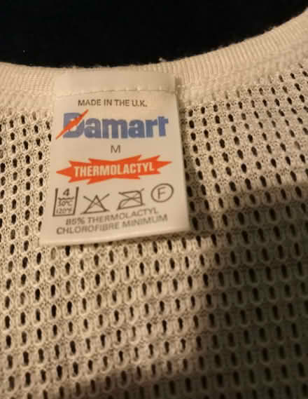 Photo of free 2 Mens Damart Thermolactyl Sleeveless vests M (Whitwick LE67) #2