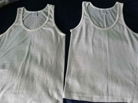 Photo of free 2 Mens Damart Thermolactyl Sleeveless vests M (Whitwick LE67) #1