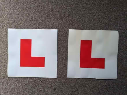 Photo of free L plates (Gosport PO12) #1