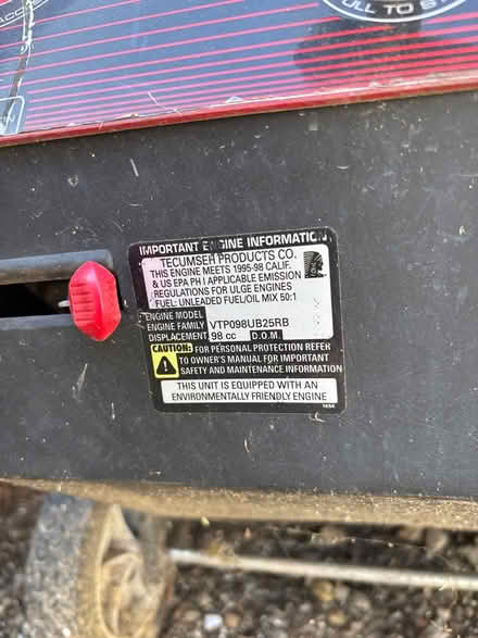 Photo of free Tiller and snow blower (Fair Oaks area) #4