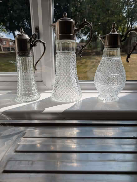 Photo of free 3 Glass decanters (Broughton MK10) #1