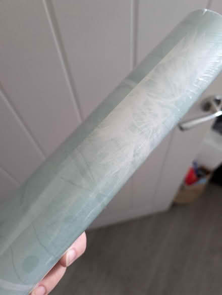 Photo of free Teal beautiful wallpaper dandelion pattern (Goffs Oak EN7) #2