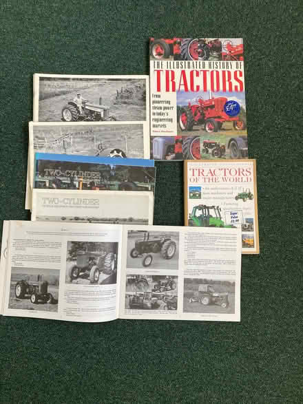 Photo of free Tractor books etc (Stanford-Le-Hope SS17) #1