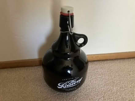 Photo of free Amber Glass Jug (empty beer jug) #1