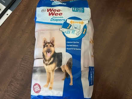 Photo of free Dog diapers (Finksburg - Carroll County) #2