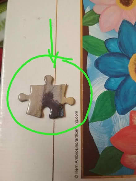 Photo of free One tiny piece of jigsaw puzzle (Near Mater hospital) #1
