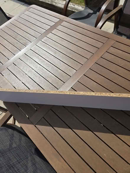 Photo of free White chipboard shelf. (Bluebell Hill ME5) #2
