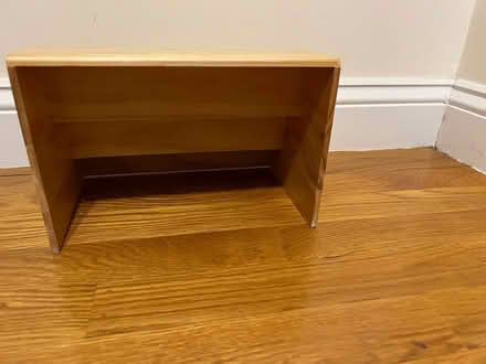 Photo of free Small wooden pantry shelf (Porter Square) #2