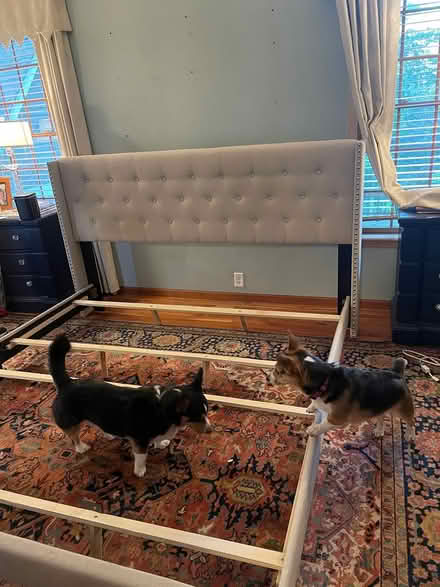 Photo of free King Size Bed frame (Deephaven) #1