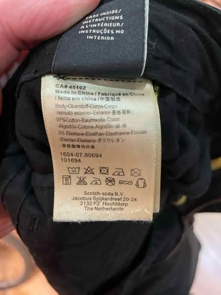 Photo of free Scotch and Soda Skinny fit chinos (Mill Hill NW7) #4