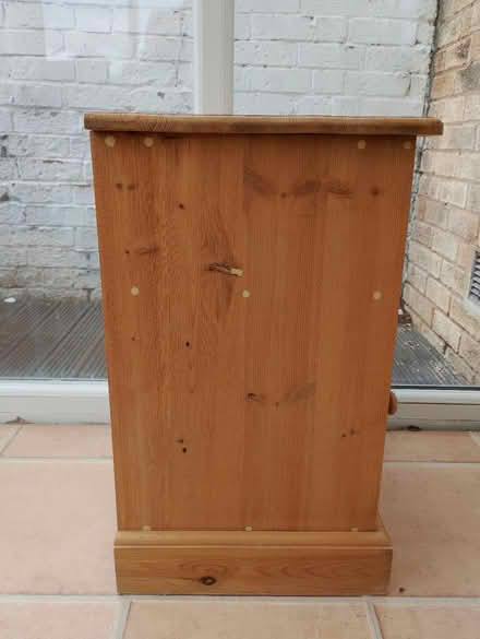 Photo of free Small pine bedside cabinet (Sheffield S14 1FL) #2