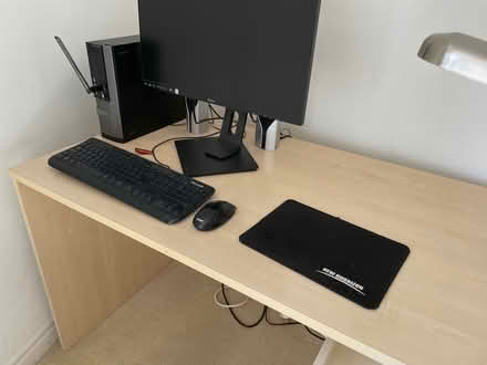 Photo of free Desk and small filing cabinet (Pride Park DE24) #1