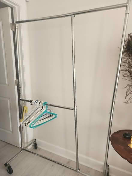 Photo of free Clothes hangers & closet extender (20774) #1