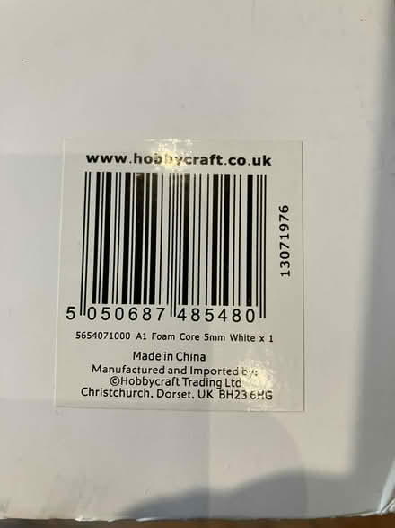 Photo of free Craft foam boards (Goffs Oak EN7) #1