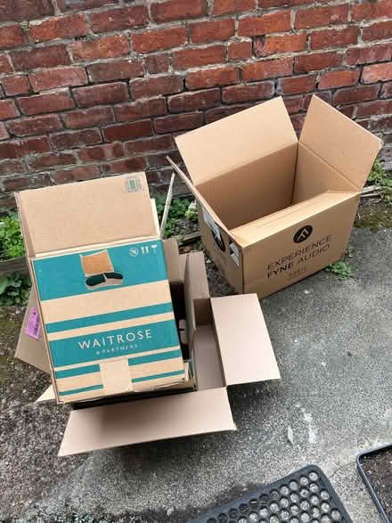 Photo of free Strong cardboard boxes (Jesmond) #1