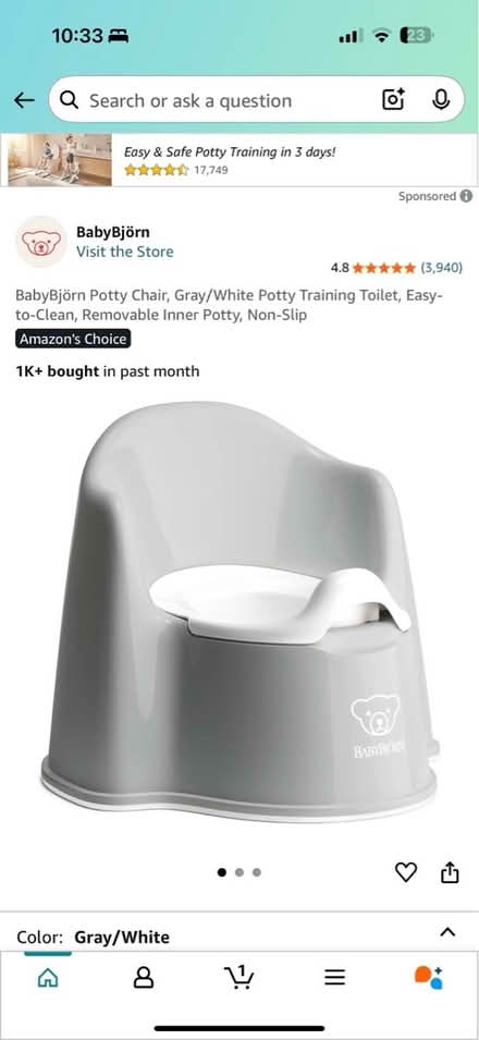 Photo of free Potty (Shaw) #1