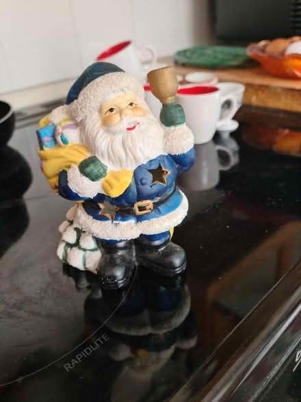 Photo of free Father Christmas table tea light holder (Henley-on-Thames RG9) #1