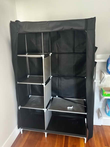 Photo of free Plastic closet (Woburn) #1