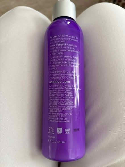 Photo of free Andalou Naturals Cleansing Milk (Haymarket) #2