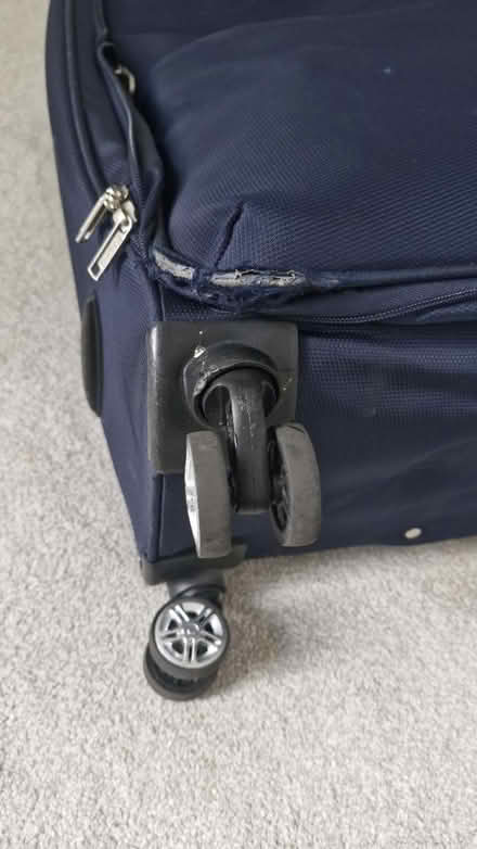 Photo of free Large fabric suitcase - usable (KT5) #2