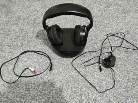 Photo of free Older tech wireless (not bluetooth) over ear headphones. (Peachcroft OX14) #1