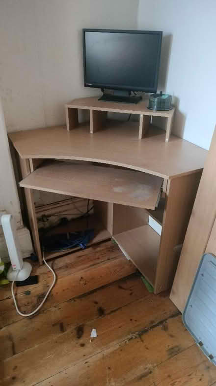 Photo of free Corner computer table (Southport PR8) #2