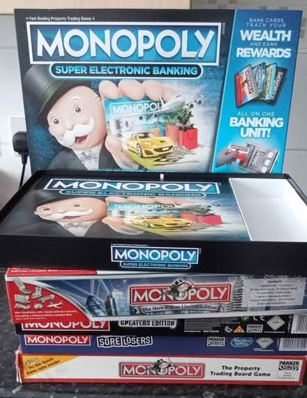 Photo of free Monopoly Boxes. BOXES ONLY (LE8 5AH) #2