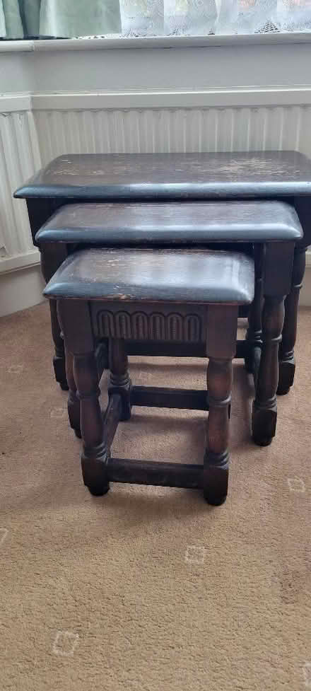 Photo of free Wooden Nest of tables (Coundon CV6) #1