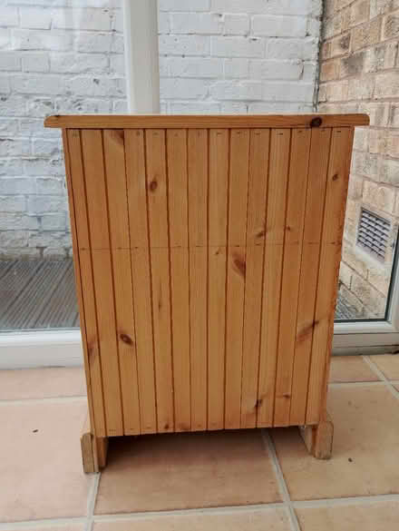 Photo of free Small pine bedside cabinet (Sheffield S14 1FL) #3