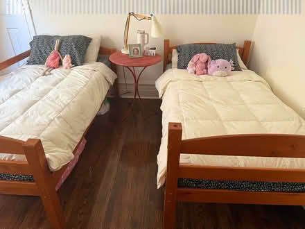 Photo of free two twin bed frames (or bunk) (Old Town) #1